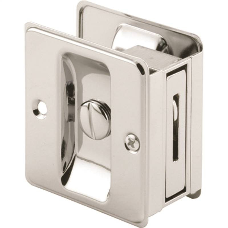 Lock Pocket Dr Chrm W- Pull