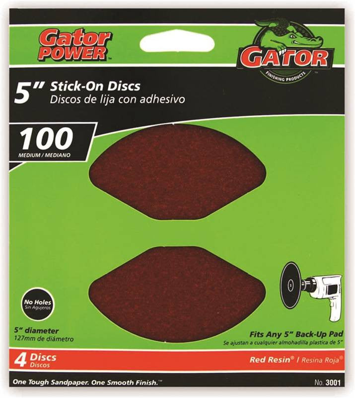 5in 100grit Psa Disc 4pk