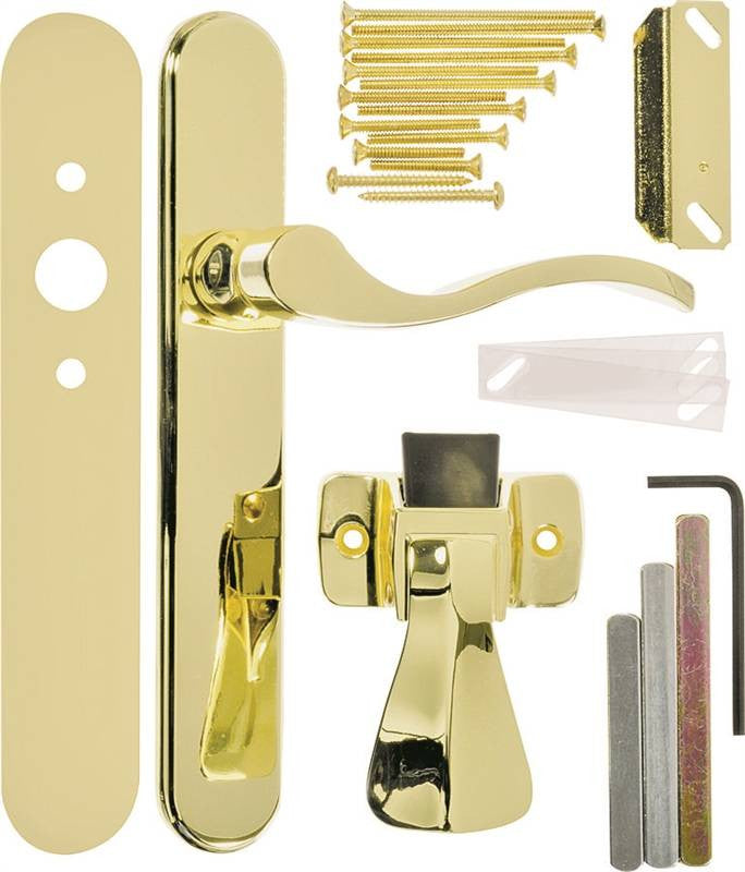 Door Latch Serenade Pol Brass