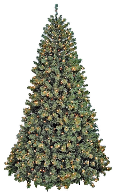 Tree 12ft Prelit Clr Noble Fir