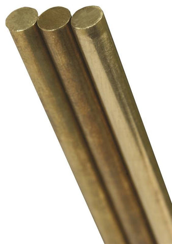 Brass Rod Rnd 1-8x12