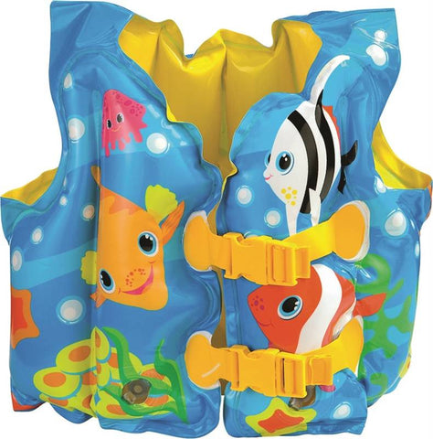 Vest Swim Fun Fish 2-4yr Child
