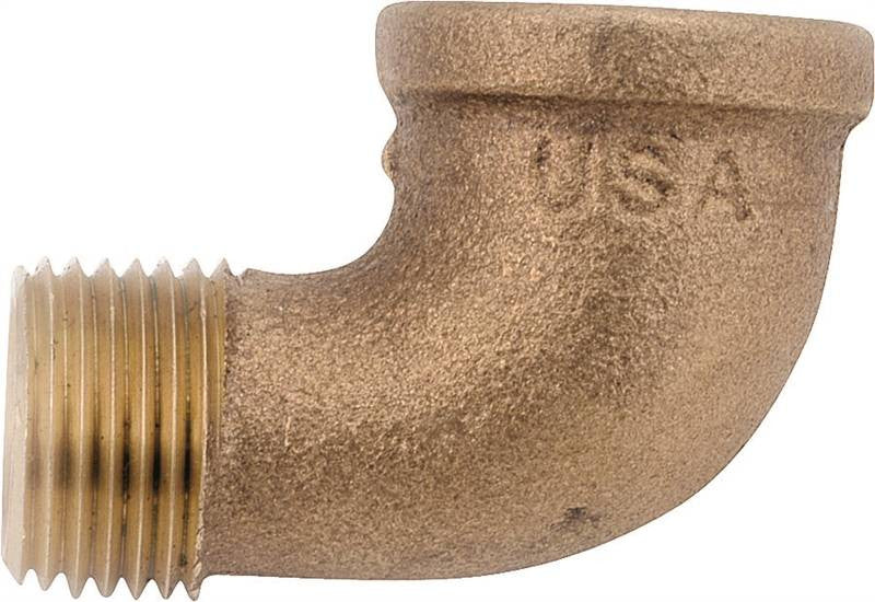 Elbow Brass 90deg St Ipt 1 In