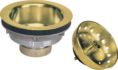 Strainer Polished Brass