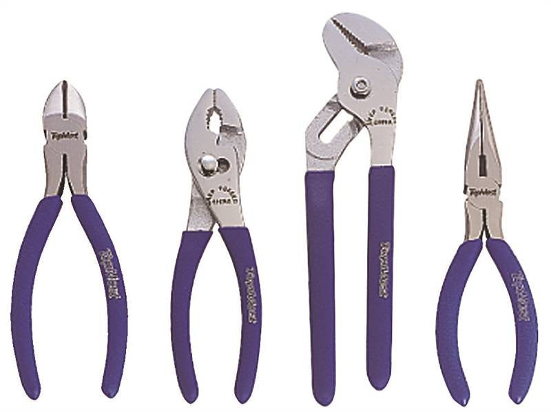 Plier Set 4pc Cushion Handle