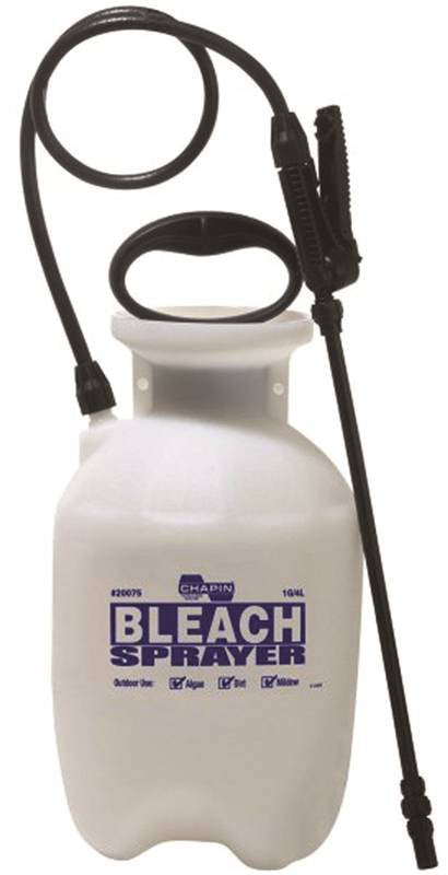 Sprayer Bleach 1 Gal Poly Tank