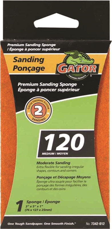 Sanding Sponge 3x5x1in 120grt