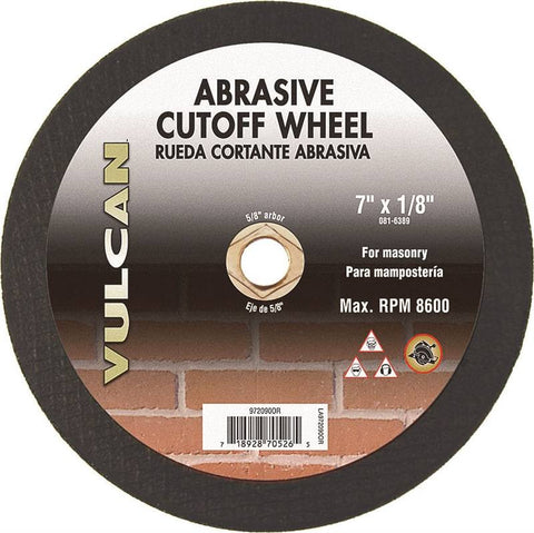 Abrasive Cutoff Wheel 7"x1-8"
