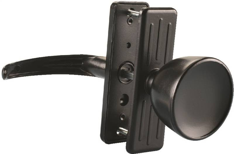 Door Knob Latch Storm Black