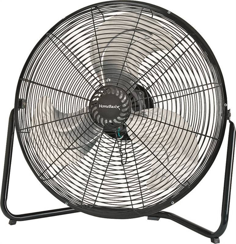 Fan Floor 3-speed 18in Black