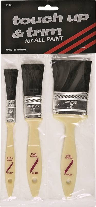 Brush Paint Set Polyester 3pc