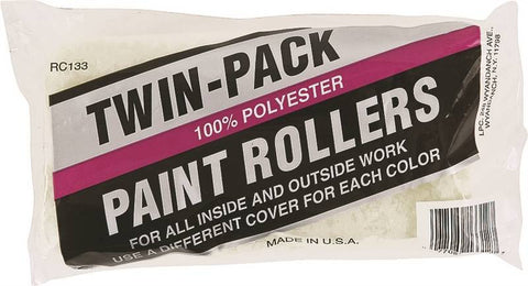 Roller Cvr Polyes 2pk 9x3-8in