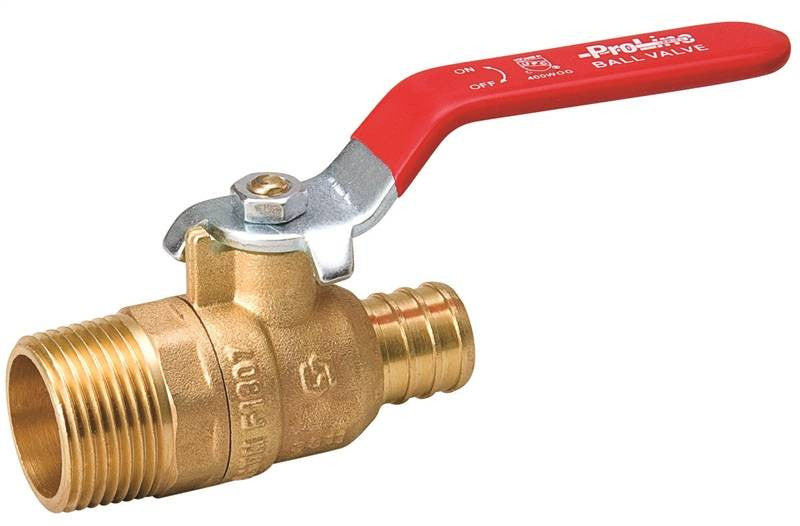 Ballvalve Brass Mipx3-4pex