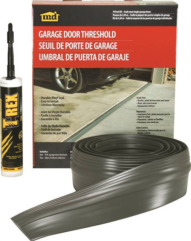 Weatherstrip Garage Dr 10ft Bl