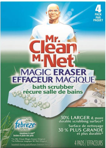 Cleaner Bathroom Scrubber 4 Ct