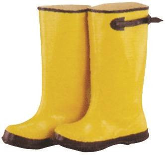 Over Shoe Boot Yellow Size 7