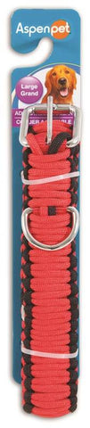 Collar Paracord 22-26in Red