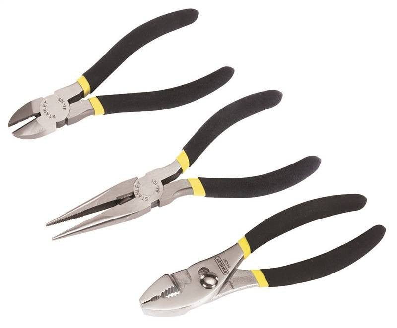 Plier Set 3pc Chrome-nic Steel