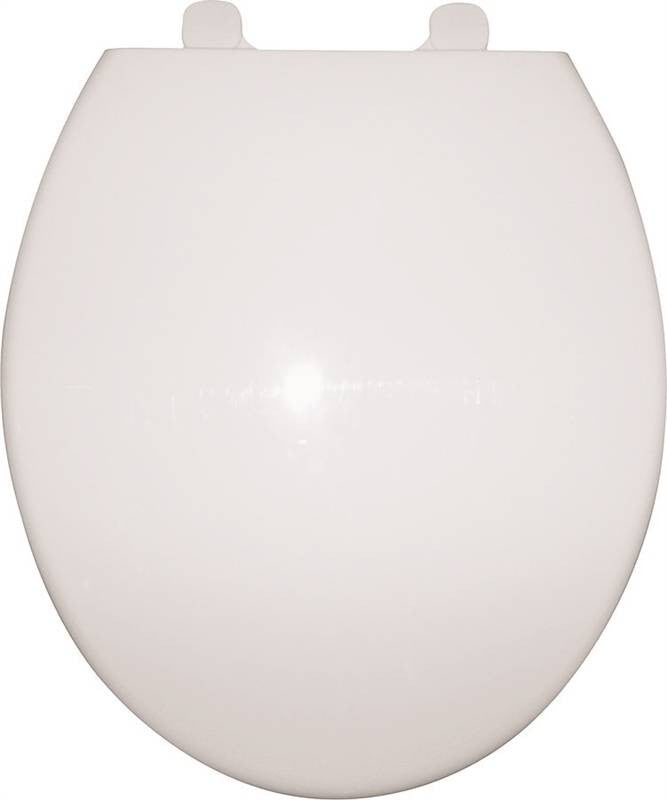 Toilet Seat Rnd Poly White