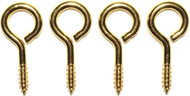 Eye Screw Stl Lg No 10 Brass