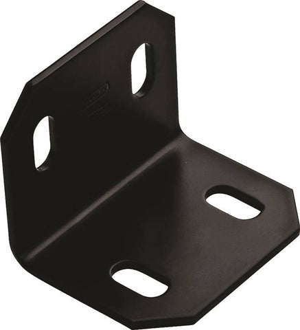 Brace Corner 2.4x3x1-8 Blk Stl