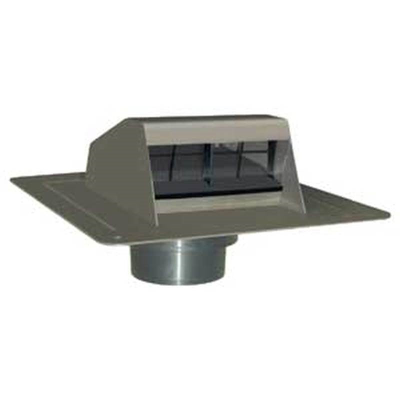 Roof Dryer Exhaust Vent Black