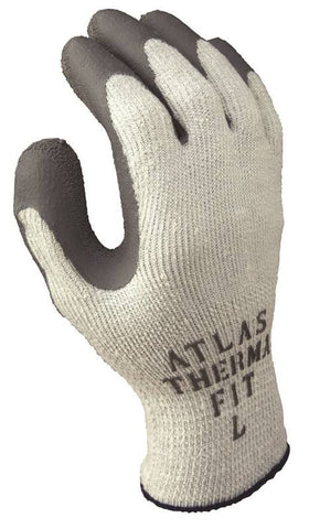 Glove Work Gray W-gray Dip Sm