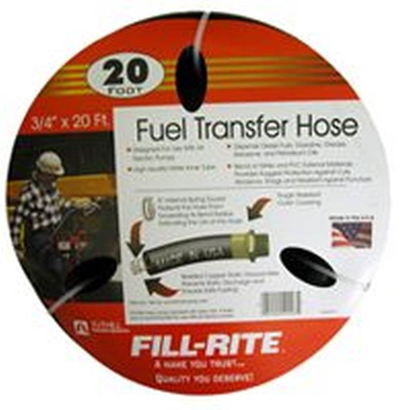 Fuel Hose 20ft X 3-4"