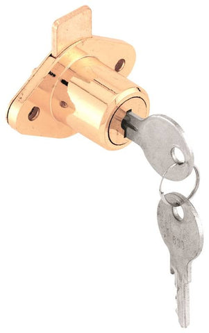 Lock Drawer-cabiner K-d Brass