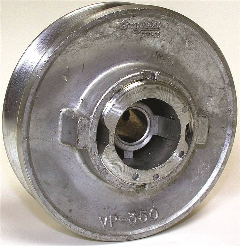 Pulley Motor 3-1-2x1-2in Zinc