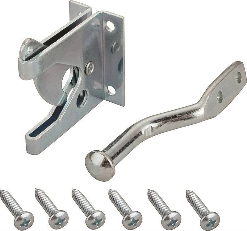 Latch Gate Univ Zn Plated Stl