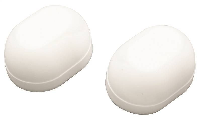 Toilet Bolt Cap Oval White