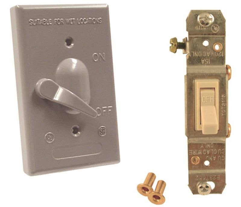 Wp 1g Gry3way 15a Switch Cover