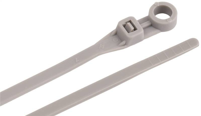 Cable Tie 8in Mounting Tie Gry