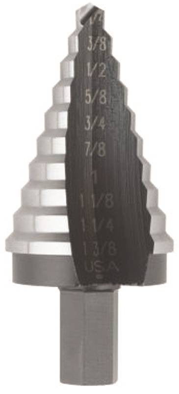 Step Drill Bit 1-4 To 1-3-8