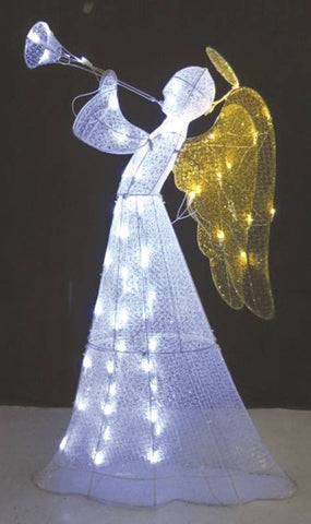Holiday Angel Mesh 48in 3d Led