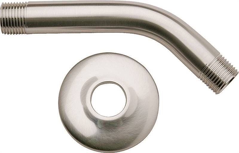 Shower Arm-flange Chrome 6in