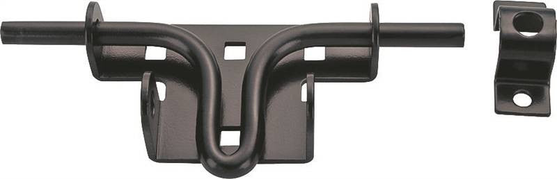 Latch Bolt Slide Black Steel