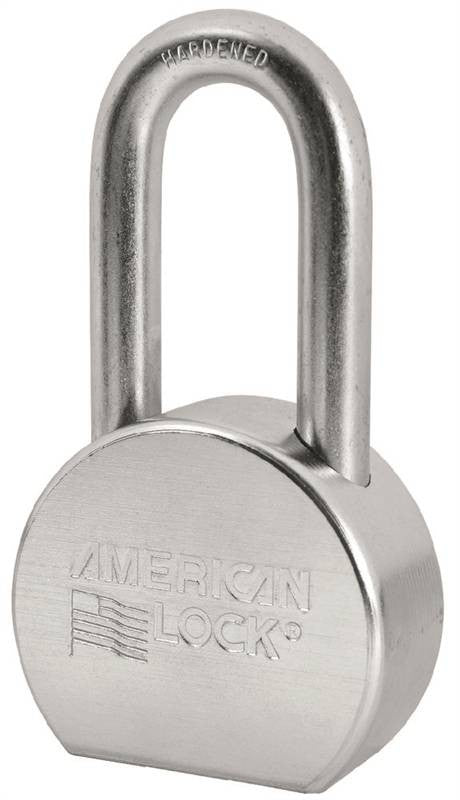 Padlock Steel 2in Vert Clr K-a