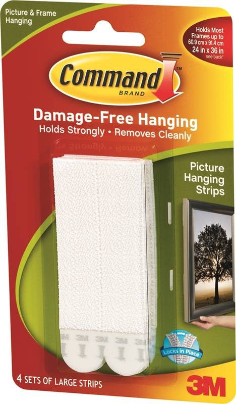 Hanger Strip Picture-frame Wht