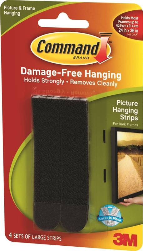 Hanger Strip Picture-frame Blk