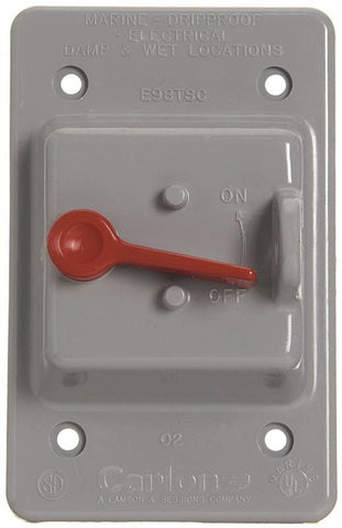 Grey Single Toggle Switch