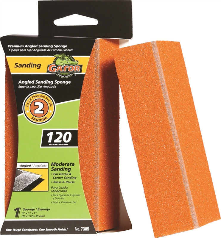 Sanding Sponge Angled 120 Grit