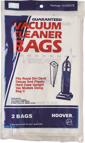 Bag Vacuum Clnr Type C Upright