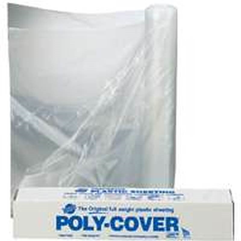 Poly Film 4x200ft 4mil Clear
