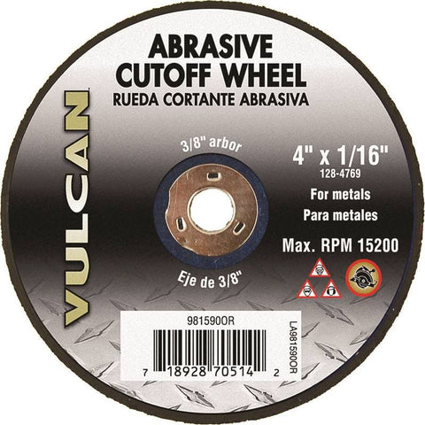 Abrasive Cutoff Wheel 4"x1-16"