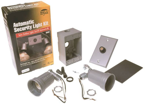 Floodlight Kit Photocell Gray