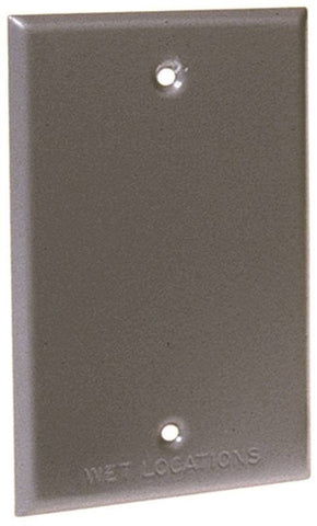 1g Gray Blank Cover