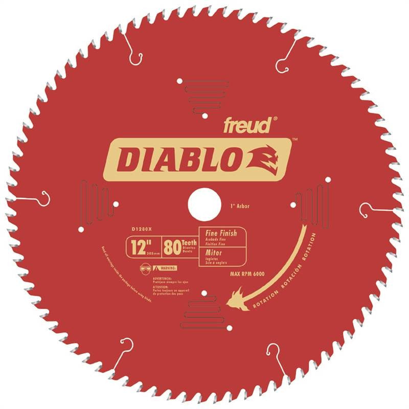 Circ Saw Blade 12in 80t Finish