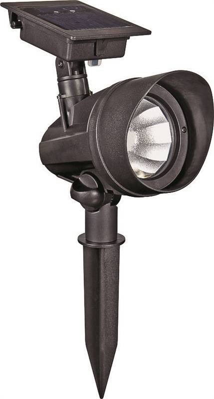 Light Solar Outdr Fld 15lm Blk